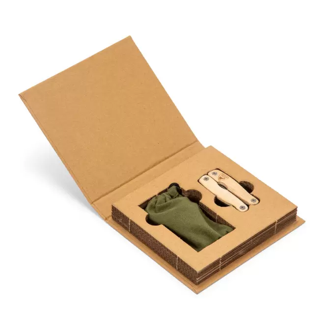 COFFRET OUTIL MULTIFONCTIONS PERSONNALISABLE 'TOULI' - bois