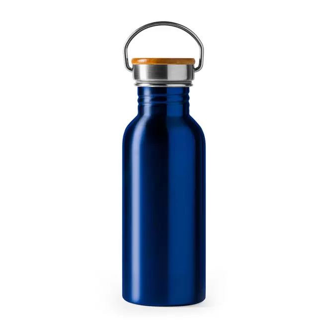 GOURDE PUBLICITAIRE EN INOX 620ML 'CHEDDY COLOR' - bleu royal