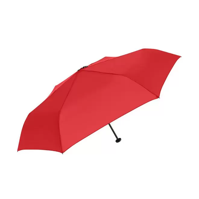 PARAPLUIE PLIANT LEGER FARE® PERSONNALISABLE 'WATERSAVE' - rouge