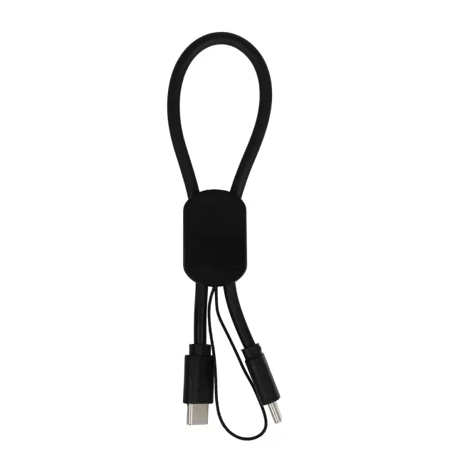 CABLE MINI 60W PERSONNALISABLE 'PITIO' - noir