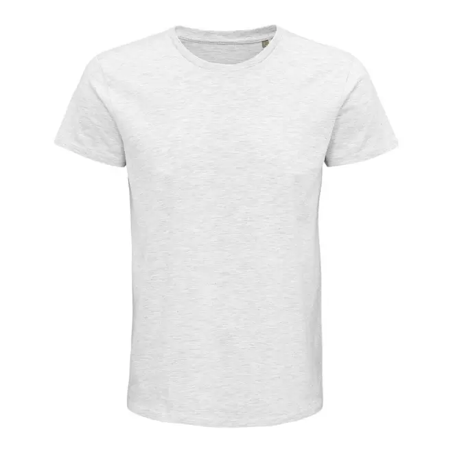 TEE-SHIRT PUBLICITAIRE HOMME BIO COLORE 'PIONEER' 175 GR/M² - blanc chiné