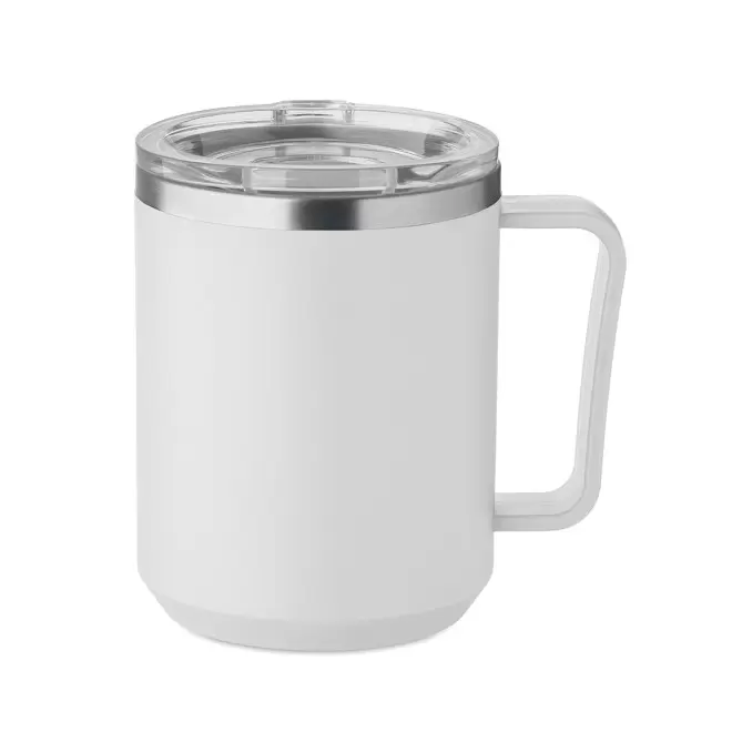 MUG NOMADE 400ML PERSONNALISABLE 'TOODI POIGNEE RECYCLE' - blanc