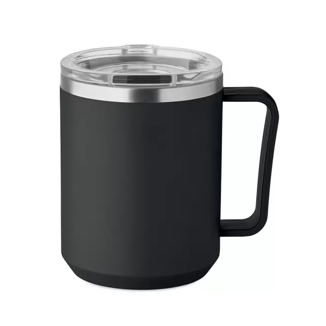 MUG NOMADE 400ML PERSONNALISABLE 'TOODI POIGNEE RECYCLE' - noir