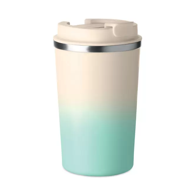 MUG ISOTHERME 350 ML PERSONNALISABLE 'MALTEAS COLOR' - vert menthe