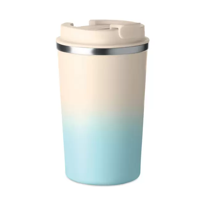 MUG ISOTHERME 350 ML PERSONNALISABLE 'MALTEAS COLOR' - bleu