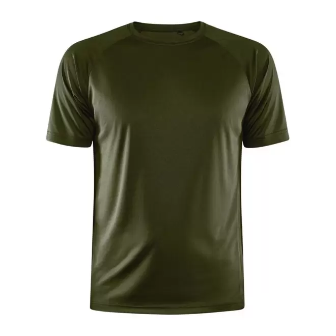 TEE SHIRT SPORT HOMME PERSONNALISABLE 'CORE UNIFY' - vert foncé