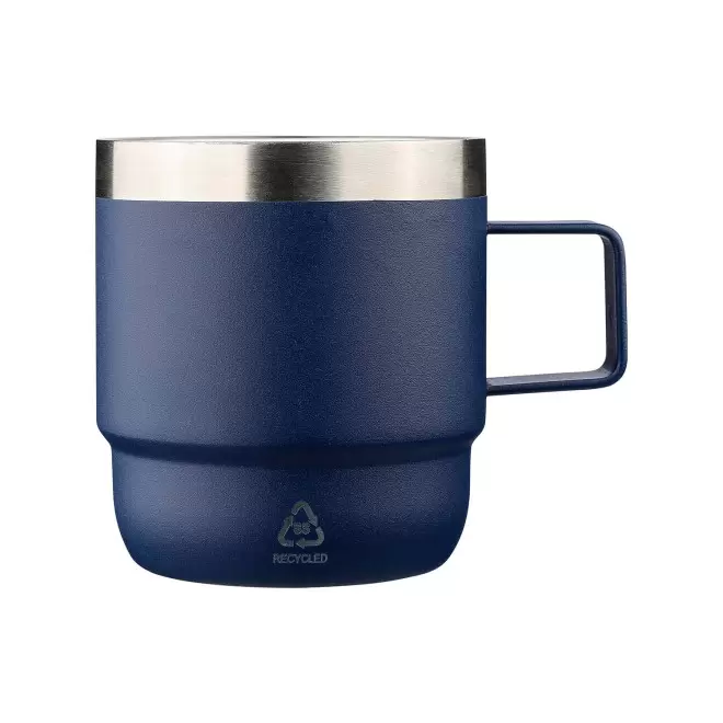 TASSE ACIER DOUBLE PAROI 180ML PERSONNALISABLE 'RITOC' - bleu
