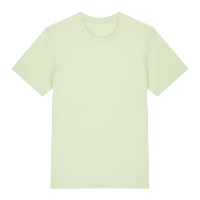 TEE-SHIRT PERSONNALISABLE MIXTE COULEUR 'CRAFTER' - vert pastel