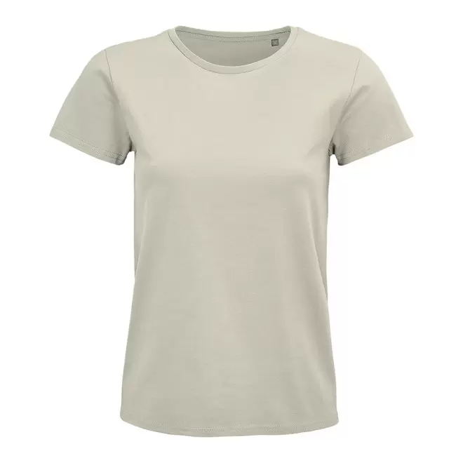 TEE-SHIRT PUBLICITAIRE FEMME BIO COLORE 'PIONEER' 175 GR/M² - naturel