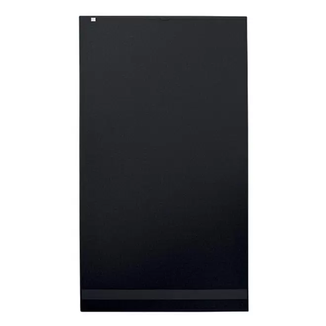 SERVIETTE EPONGE PERSONNALISABLE 'ISLAND BIO 100x180' - noir