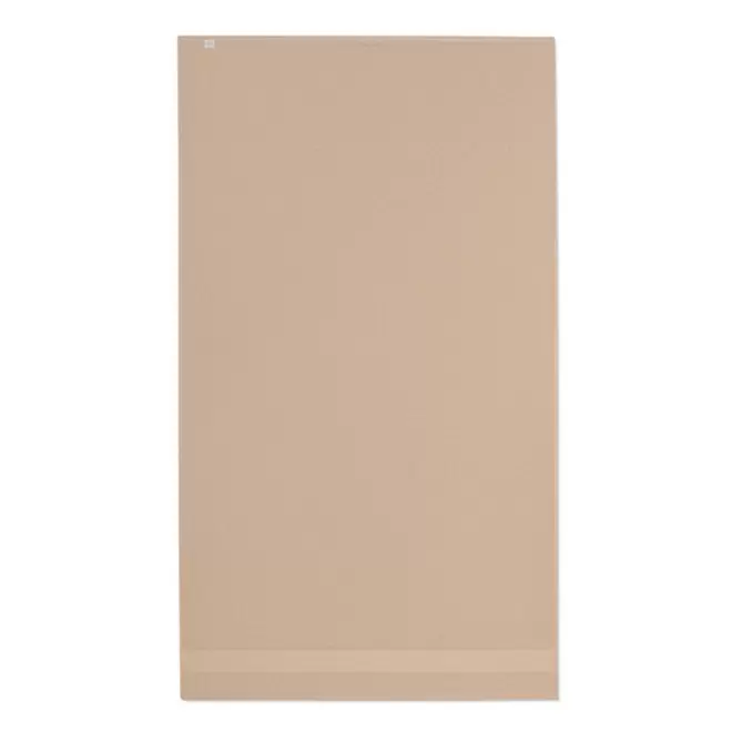 SERVIETTE EPONGE PERSONNALISABLE 'ISLAND BIO 100x180' - ivoire