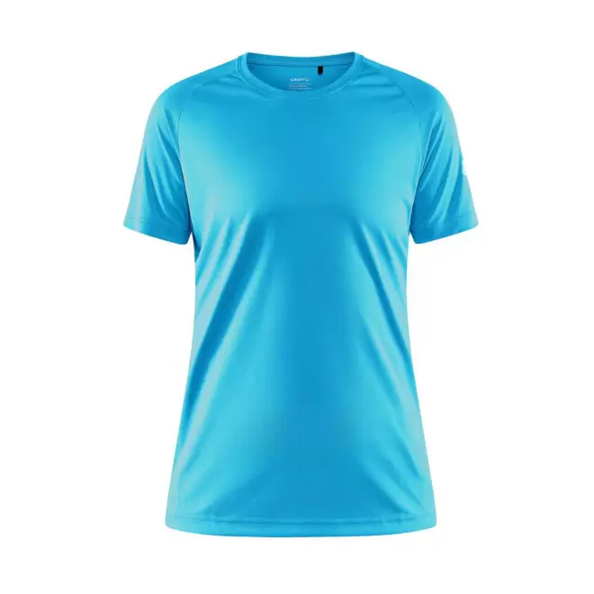 TEE SHIRT SPORT FEMME PERSONNALISE 'CORE UNIFY' - bleu clair