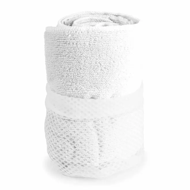 SERVIETTE PUBLICITAIRE 'DULLA POCHETTE 50X100' - blanc