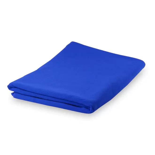 SERVIETTE PUBLICITAIRE 'DULLA COULEUR 75x150' - bleu