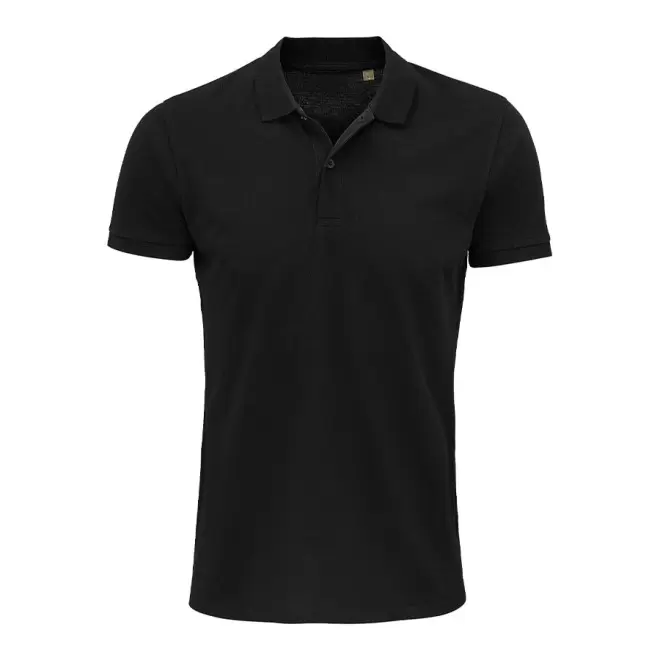 POLO PUBLICITAIRE HOMME 'PLANET' COULEUR 170 GR/M² - noir