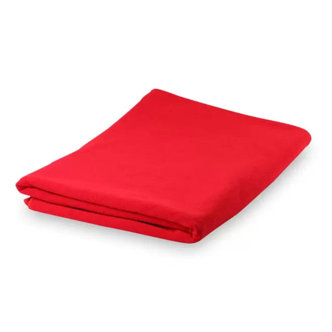 SERVIETTE PUBLICITAIRE 'DULLA COULEUR 75x150' - rouge