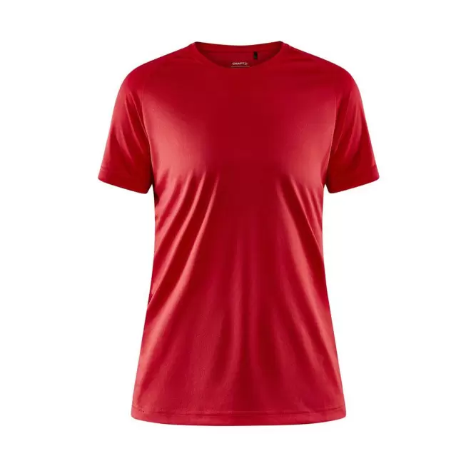 TEE SHIRT SPORT FEMME PERSONNALISE 'CORE UNIFY' - rouge