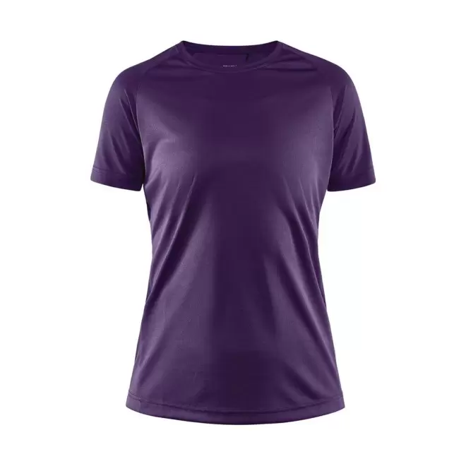 TEE SHIRT SPORT FEMME PERSONNALISE 'CORE UNIFY' - violet