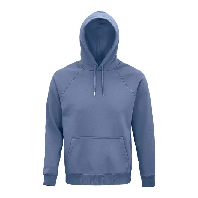 SWEAT-SHIRT PROMOTIONNEL MIXTE BIO 'STELLAR' 280 GR/M² - bleu