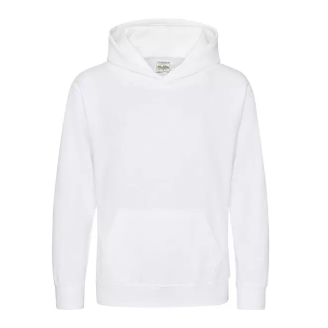 SWEAT-SHIRT PERSONNALISABLE KIDS CAPUCHE 'HOODIE' - blanc