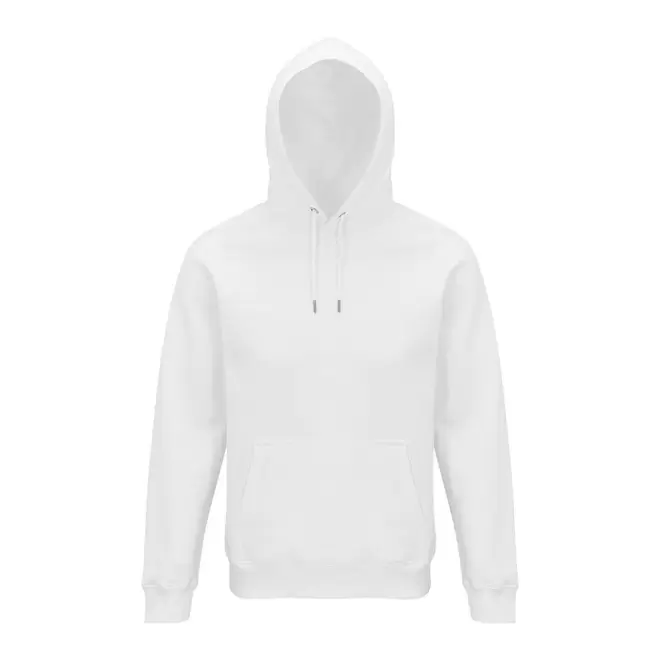 SWEAT-SHIRT PROMOTIONNEL MIXTE BIO 'STELLAR' 280 GR/M² - blanc