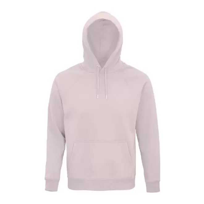 SWEAT-SHIRT PROMOTIONNEL MIXTE BIO 'STELLAR' 280 GR/M² - rose pâle