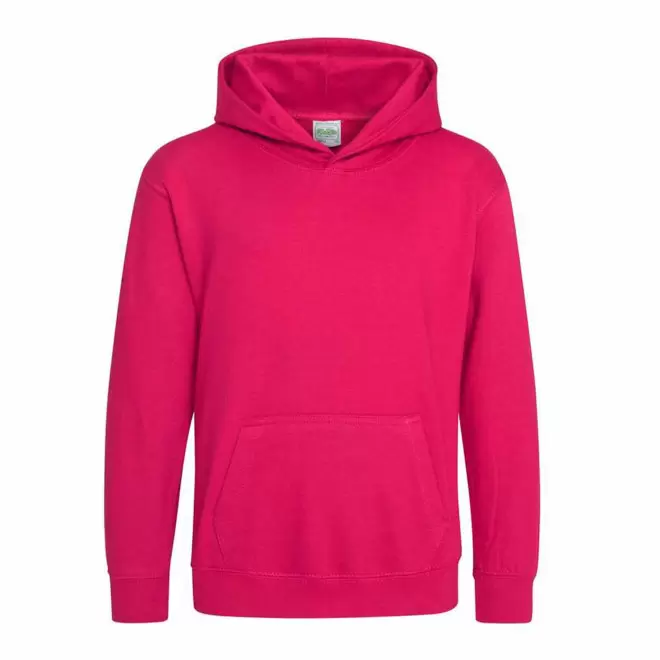 SWEAT-SHIRT PERSONNALISABLE KIDS CAPUCHE 'HOODIE' - fuchsia