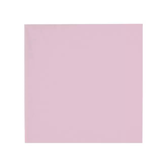 SERVIETTE COCKTAIL PERSONNALISEE 25X25 'NAPKIN COLOR' - rose poudré