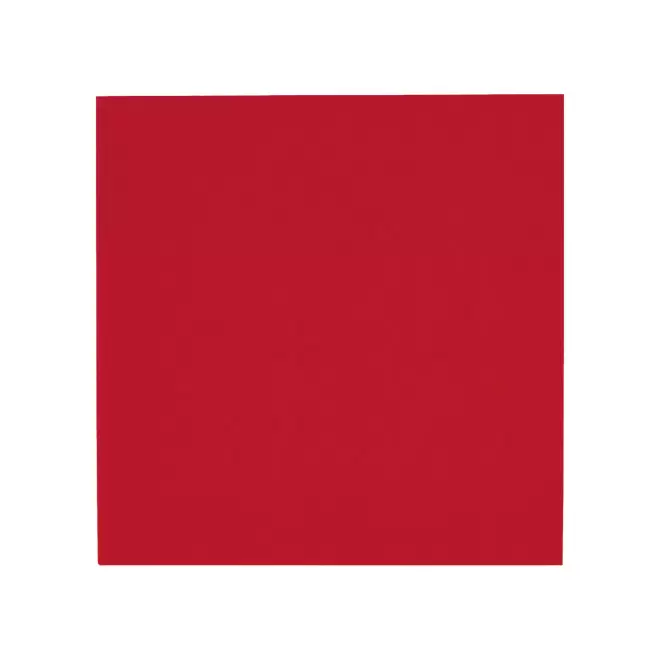 SERVIETTE COCKTAIL PERSONNALISEE 25X25 'NAPKIN COLOR' - rouge