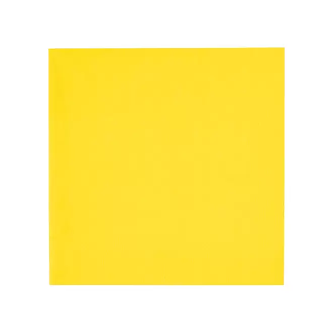 SERVIETTE COCKTAIL PERSONNALISEE 25X25 'NAPKIN COLOR' - jaune