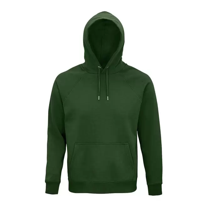 SWEAT-SHIRT PROMOTIONNEL MIXTE BIO 'STELLAR' 280 GR/M² - vert bouteille