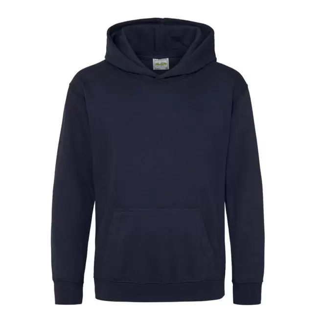 SWEAT-SHIRT PERSONNALISABLE KIDS CAPUCHE 'HOODIE' - marine profond