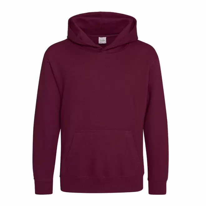 SWEAT-SHIRT PERSONNALISABLE KIDS CAPUCHE 'HOODIE' - bordeaux
