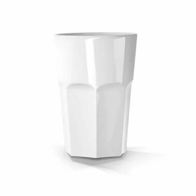 VERRE EN TRITAN 40 CL PERSONNALISABLE 'MOJITO QUADRI' - blanc opaque