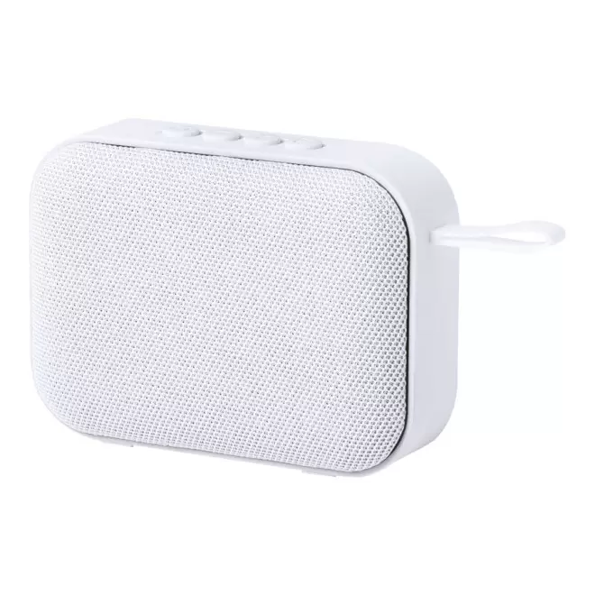 ENCEINTE BLUETOOTH BICOLORE 3W 'HULYA' - blanc