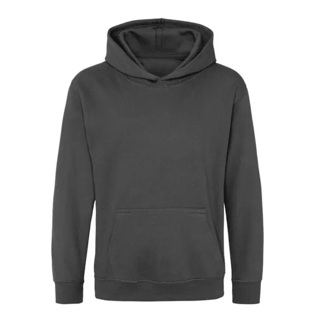 SWEAT-SHIRT PERSONNALISABLE KIDS CAPUCHE 'HOODIE' - noir charbon