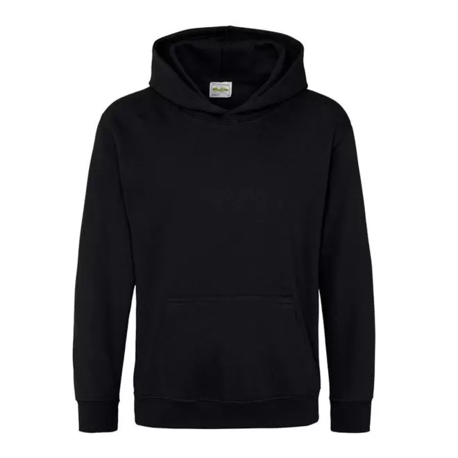 SWEAT-SHIRT PERSONNALISABLE KIDS CAPUCHE 'HOODIE' - noir profond