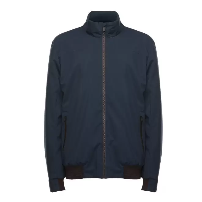 IMPERMEABLE MIXTE PERSONNALISABLE 'PRIME JACKET' - bleu marine