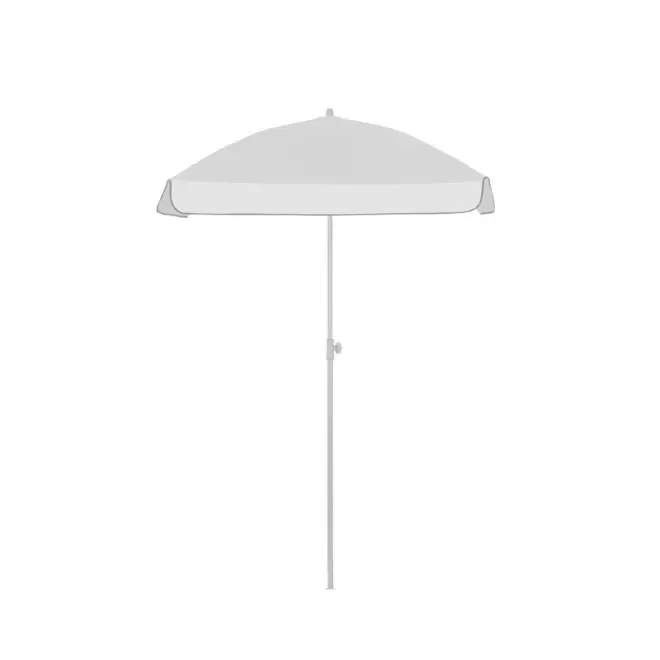 PARASOL CARRE PERSONNALISABLE 'BEACHCALOR VOLETS' - 125x125cm