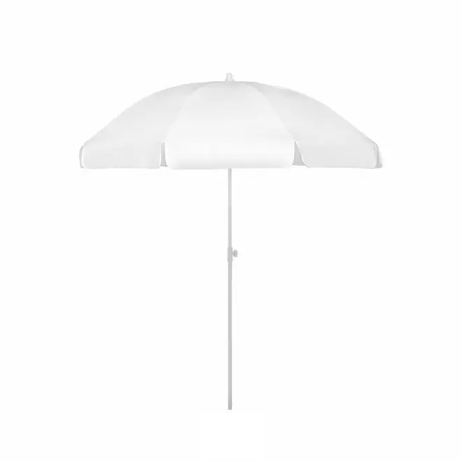 PARASOL PERSONNALISABLE ROND 'BEACHCALOR VOLETS' - diam. 180cm
