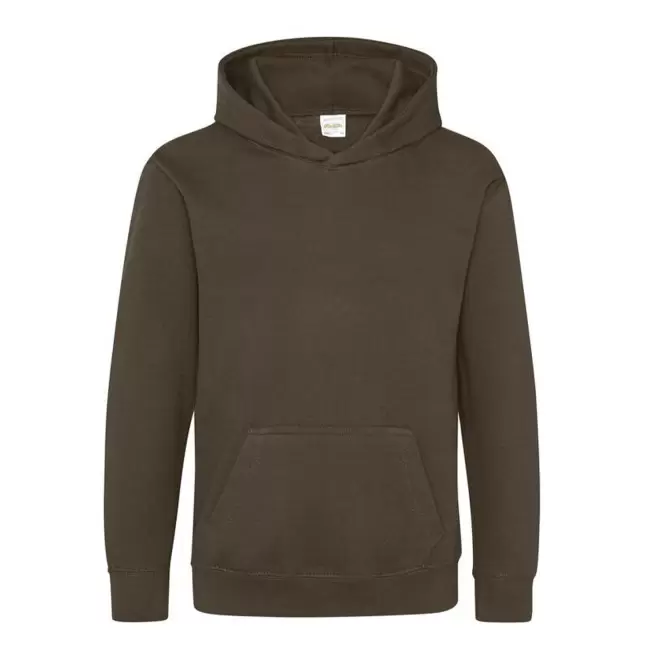SWEAT-SHIRT PERSONNALISABLE KIDS CAPUCHE 'HOODIE' - marron