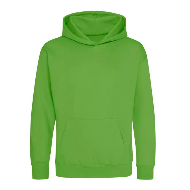 SWEAT-SHIRT PERSONNALISABLE KIDS CAPUCHE 'HOODIE' - citron vert