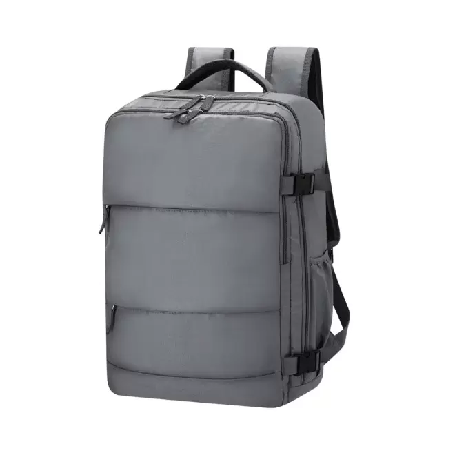 SAC A DOS PERSONNALISABLE 'PACKTA' - gris