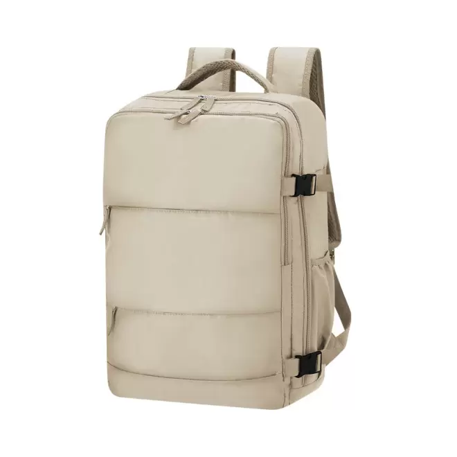 SAC A DOS PERSONNALISABLE 'PACKTA' - beige