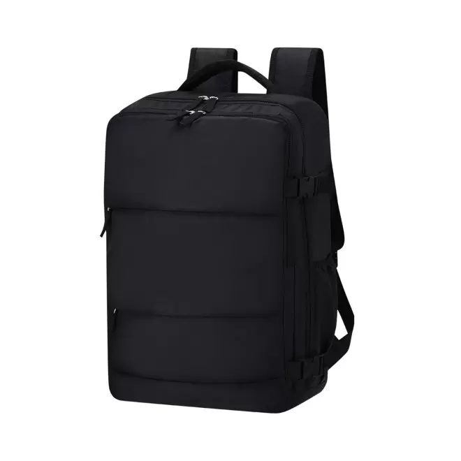 SAC A DOS PERSONNALISABLE 'PACKTA' - noir