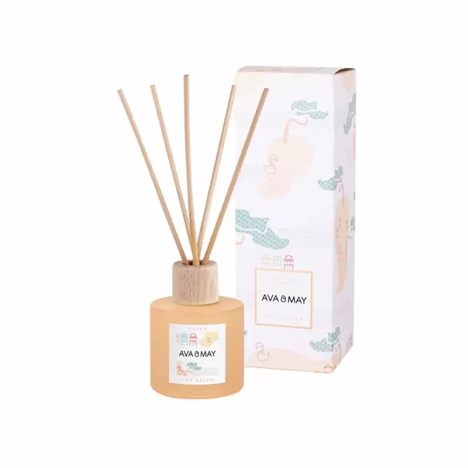 DIFFUSEUR DE PARFUM PERSONNALISE BOUCHON BOIS 'AVA MAY' - aruba