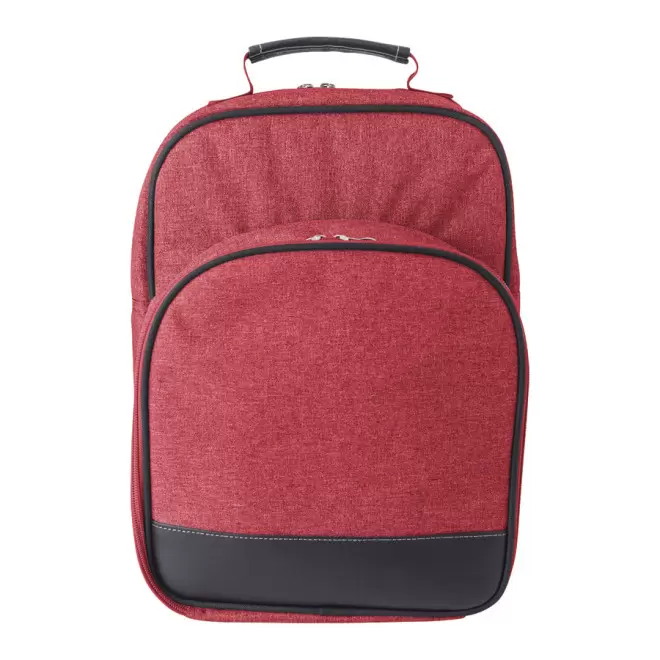 SAC À DOS PERSONNALISÉ PIQUE-NIQUE 2 PERSONNES 'HYDE'  - rouge
