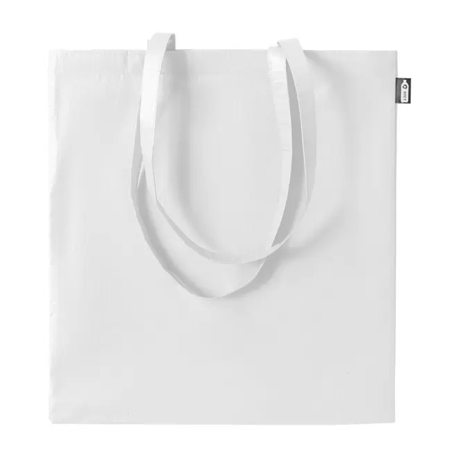 TOTE BAG PERSONNALISABLE EN RPET 'BOTUM' - blanc