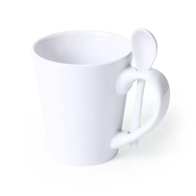 MUG PERSONNALISABLE EN SUBLIMATION 350 ML 'RIFKA' - blanc