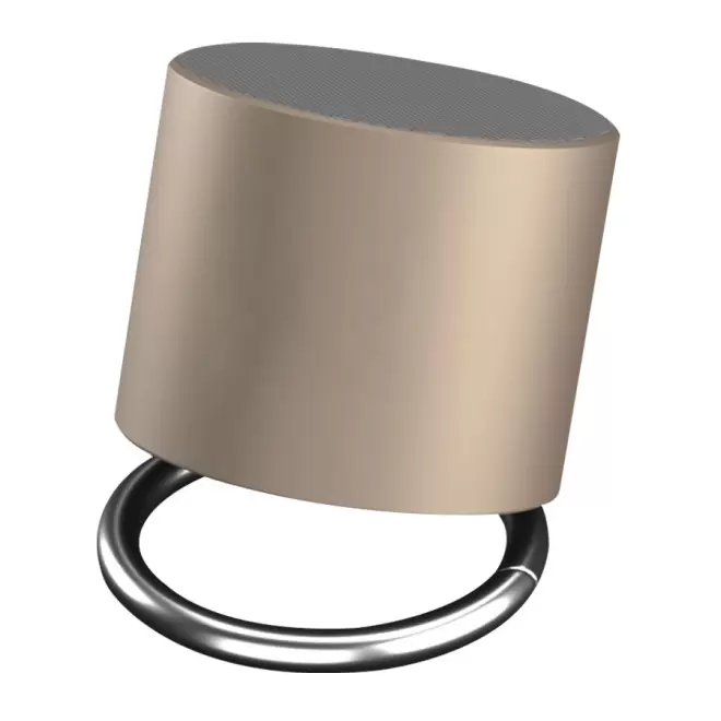 ENCEINTE BLUETOOTH® SCX® PERSONNALISÉE 3W ANTIBACTÉRIENNE 'INPOU' - doré